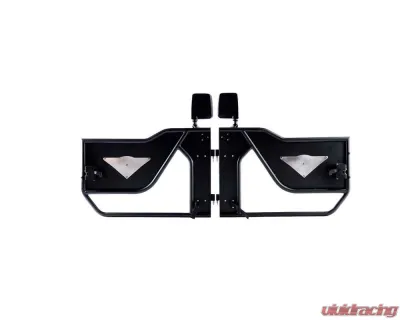 Combat Off Road Tube Doors Front Pair Jeep Gladiator 2020-2023 - 25-1046